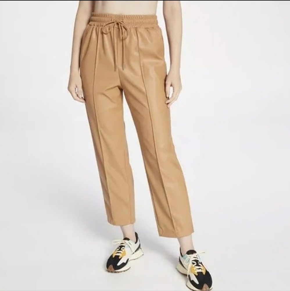 Calia Journey Collection High Rise Straight Ankle Length Pintuck Tan XL NWT - Picture 1 of 14